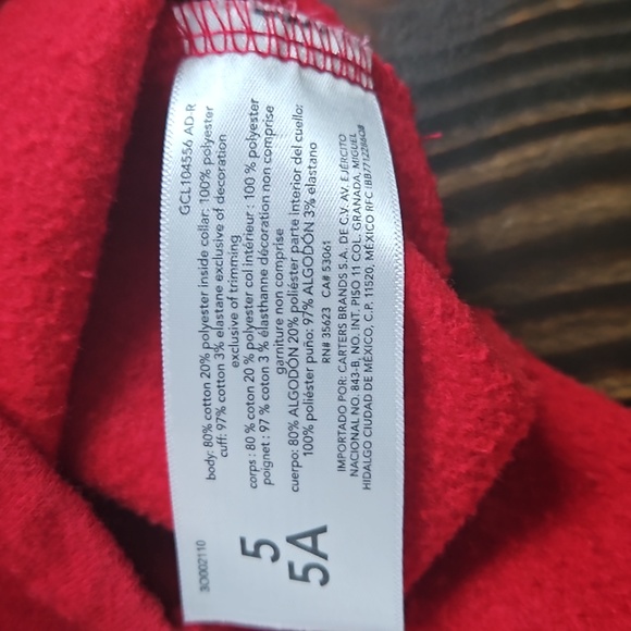 CARTER'S QUARTER ZIP FREECE PULLOVER BUNDLE - Picture 13 of 13